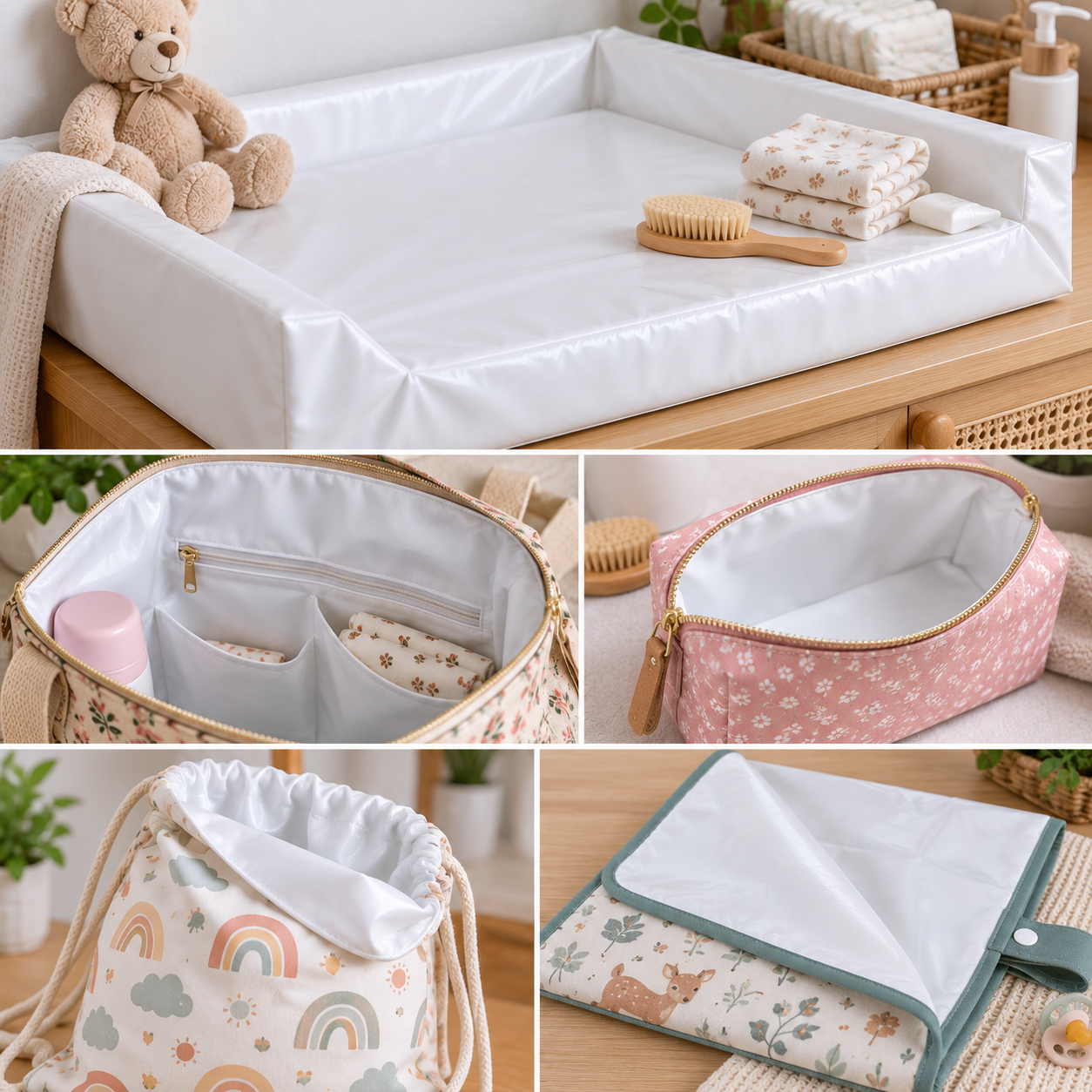 Tela PUL Blanca Impermeable | Kuki Fabrics — imagen 2