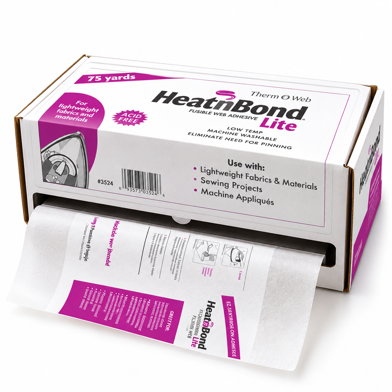 HeatnBond Lite Adhesivo Termofusible Ligero | Kuki Fabrics — imagen 2