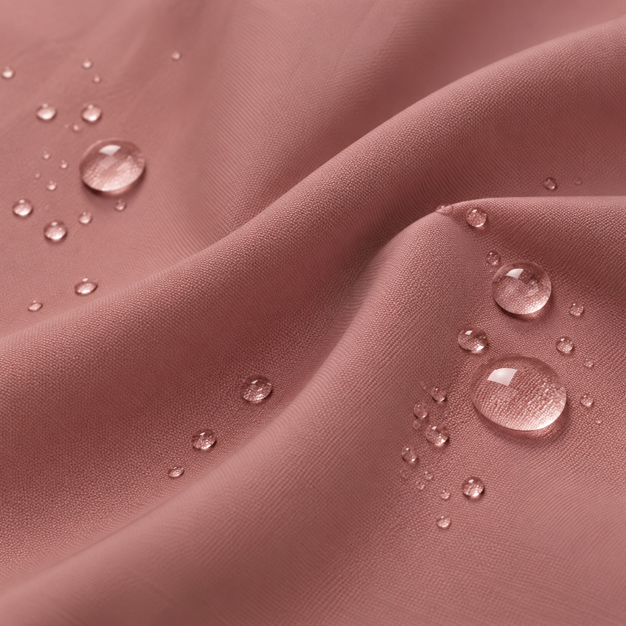 Tela impermeable color rosa viejo — imagen 1
